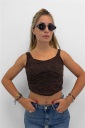 top corto in pizzo selena